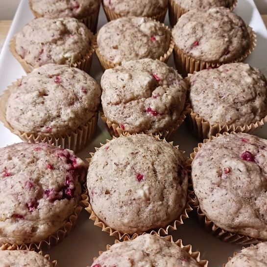 Raspberry Hibiscus Muffins (Box of 6)