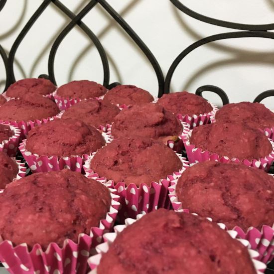 Strawberry Beet Muffins (Box of 6)