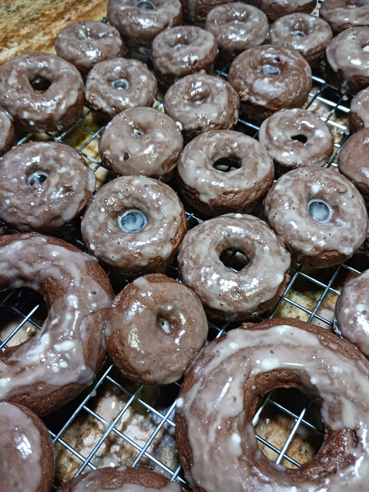 Baked Chocolate Donuts (1 dozen)